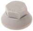 KEMET Insulated Capacitor Nut for use with Electrolytic Capacitor Nylon