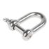 RS PRO D-Shackle, Stainless Steel, 0.15t