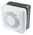 Xpelair LV100T LV Wall Mounted Extractor Fan, 87m³/h, 37 dB(A)dB(A), Duct Size 100mm