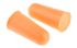 Ušní zátky jednorázové, Oranžová, Bez šňůry, Polyuretan 30dB 200 párů v balení CE, EN 352-2