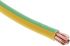 RS PRO Green/Yellow 16mm² Hook Up Wire, 7/1.7 mm, 50m