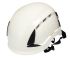 3M SecureFit™ White Safety Helmet with Chin Strap, Adjustable, Ventilated