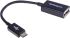 Cable USB 2.0 Startech, con A. Micro USB B Macho, con B. USB A Hembra, long. 130mm, color Negro