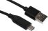 RS PRO Male USB A to Male USB C Cable, USB 3.0, USB 3.1, 2m