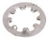 A2 304 Stainless Steel Internal Tooth Shakeproof Washer, M5, DIN 6797J