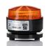 RS PRO Amber Flashing Beacon, 10 → 100 V dc, 20 → 72 V ac, Stud Mount, Surface Mount, Xenon Bulb, IP67