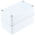Caja Fibox de Policarbonato Gris, 140 x 80 x 85mm, IP67