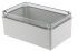 Fibox Piccolo Series Grey Polycarbonate Enclosure, IP66, IP67, Transparent Lid, 230 x 140 x 95mm