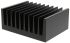 Heatsink, Universal Rectangular Alu, 1.25K/W, 75 x 100 x 40mm