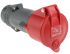 Legrand IP44 Red 3P + N + E Industrial Power Connector Adapter Socket, Rated At 16A, 400 V