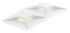 HellermannTyton Self Adhesive White Cable Tie Mount 37.7 mm x 37.7mm, 10mm Max. Cable Tie Width