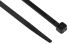 HellermannTyton Cable Tie, 1.095m x 8.9 mm, Black Polyamide 6.6 (PA66), Pk-25