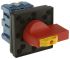 Kraus & Naimer 3P Pole Panel Mount Isolator Switch - 32A Maximum Current, 11kW Power Rating, IP65
