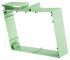 Caja para carril DIN Phoenix Contact serie UEG-EU-BE, de Poliamida de color Verde, 172 x 35mm