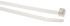HellermannTyton Cable Tie, 150mm x 4.6 mm, Natural Nylon, Pk-100