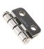 Southco Gloss Stainless Steel Butt Hinge, Screw Fixing, 38mm x 38.2mm x 9mm