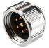 Amphenol Socapex Circular Connector, 7 Contacts, Cable Mount, Plug, Male, SL61 Series