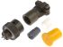 Souriau, 851 3 Way Cable Mount MIL Spec Circular Connector Plug, Socket Contacts,Shell Size 8, Bayonet Coupling,