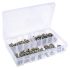 RS PRO Grease Nipple Kit Contains H1 Straight 8x1 mm (x50); H2-45 8x1 mm (x50); H3-90 8x1 mm (x50); Box