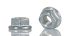 Bosch Rexroth M6 Collar Nut Connecting Component, Strut Profile 30 mm, Groove Size 8mm