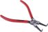 Teng Tools Steel Pliers Circlip Pliers, 29 mm Overall Length
