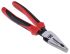 Teng Tools Combination Pliers, 22 mm Overall, Straight Tip, 22mm Jaw