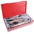 Teng Tools Chrome Vanadium Steel Pliers Plier Set, 250 mm Overall Length
