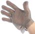 BM Polyco Metallica Grey Stainless Steel Work Gloves, Cut Resistant, Size 8, Medium