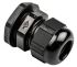Lapp SKINTOP Cable Gland, PG16 Max. Cable Dia. 14mm, Polyamide, Black, 9mm Min. Cable Dia., IP68, With Locknut
