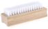 Cottam Hard Bristle White Scrubbing Brush, Nylon bristle material