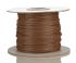 RS PRO Brown 0.81 mm² Hook Up Wire, 18 AWG, 1C, 305m, PVC Insulation