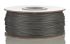 RS PRO Grey 0.51 mm² Hook Up Wire, 20 AWG, 1C, 305m, PVC Insulation