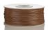 RS PRO Brown 0.52 mm² Hook Up Wire, 20 AWG, 1C, 305m, PVC Insulation
