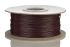 RS PRO Brown 0.52 mm² Hook Up Wire, 24 AWG, 1C, 305m, PVC Insulation