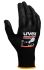 Uvex Black Elastane, Polyamide ESD Safety Anti-Static Gloves, Size 9, Large, Aqua Polymer Coating