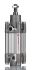 Norgren Dobbeltvirkende cylinder PRA-serien, Slaglængde: 25mm, Boring: 40mm, Dobbeltvirkende