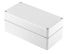 Fibox Euronord II Series Grey Polycarbonate Enclosure, IP66, IP67, Grey Lid, 160 x 80 x 65mm