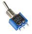 APEM Toggle Switch, Panel Mount, On-On, SPST, Solder Terminal