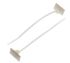HellermannTyton Cable Tie, Self Adhesive, 100mm x 2.5 mm, Natural Polyamide 6.6 (PA66), Pk-100