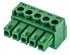 Phoenix Contact 3.81mm Pitch 5 Way Pluggable Terminal Block, Plug, Cable Mount, Screw Termination