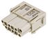 HARTING Heavy Duty Power Connector Module, 10A, Female, Han-Modular Series, 12 Contacts
