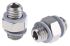 SMC M Series Bulkhead Threaded Adaptor, M5 Male to M5 Male, Threaded Connection Style