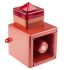 e2s AL105N Series Red Sounder Beacon, 24 V dc, Surface Mount, 112dB at 1 Metre