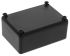 Black ABS Potting Box With Lid, 46 x 32 x 20mm