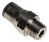 Legris LF3800 Series Straight Threaded Adaptor, R 1/8 Male to Push In 6 mm, Threaded-to-Tube Connection Style