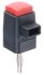 Schutzinger Red Male Banana Plug, 4 mm Connector, Tab Termination, 16A, 30 V ac, 60V dc, Nickel Plating