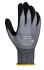 Skytec Aria 360 Black/Grey Work Gloves, Size 10, XL, Nitrile Coating