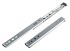 Rail pour rack Accuride DZ2601 en Acier, longueur 200mm, largeur 12.7mm, charge 16kg