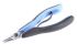 Lindstrom RX 7490 Electronics Pliers, Flat Nose Pliers, 146.5 mm Overall, Straight Tip, 20mm Jaw, ESD