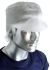 PAL White Disposable Snood cap for Electronics, Food Industry, Pharmaceutical Use, One-Size, Snood Cap Type, Non-Metal